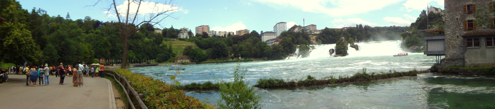 Rheinfall – As cataratas do rio Reno na Suiça – Brasileiros Mundo Afora