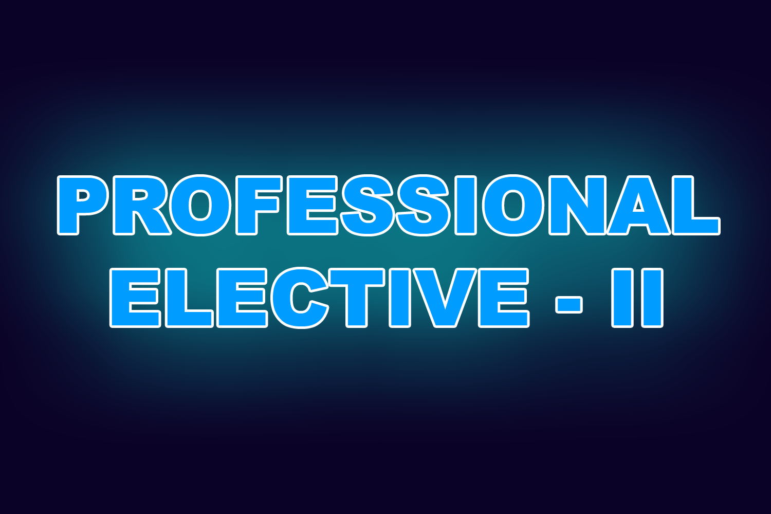 Mechanical Engineering Professional Elective II Subjects Multiple