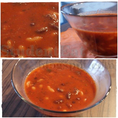 Zupa pomidorowo-fasolowa
