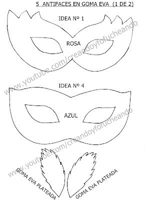 Antifaces 1 de 2