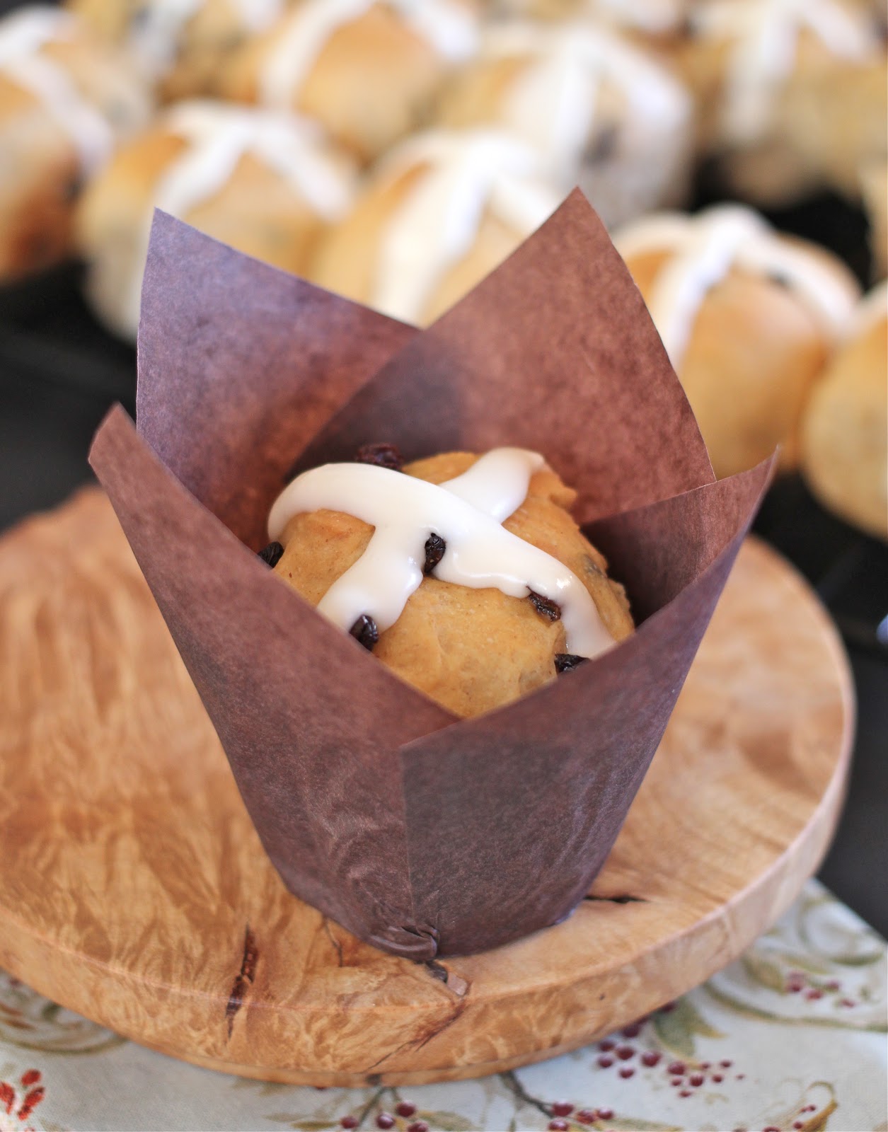 Arctic Garden Studio Whole Wheat Hot Cross Buns