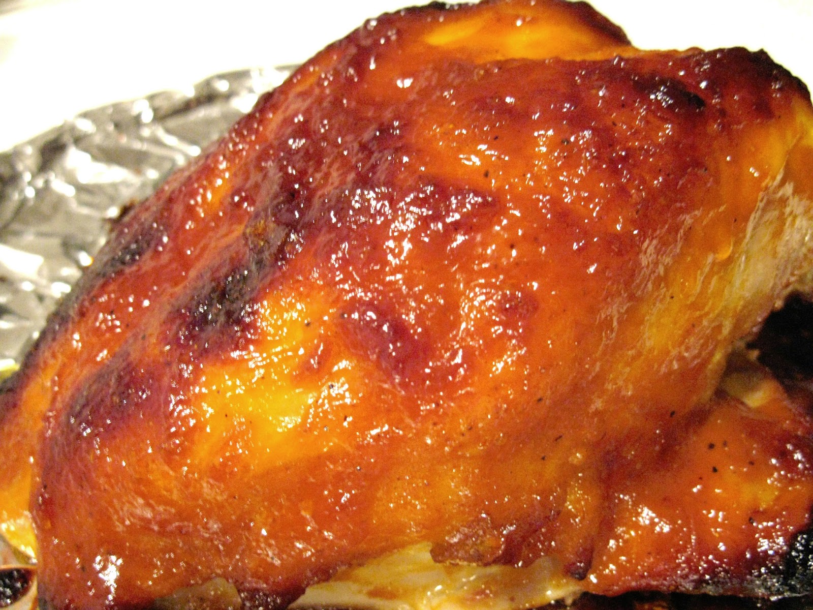 Ma cuisine...sans prétention Poitrine de poulet à la sauce BBQ