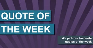Quote of the Week - Week of Sept. 28