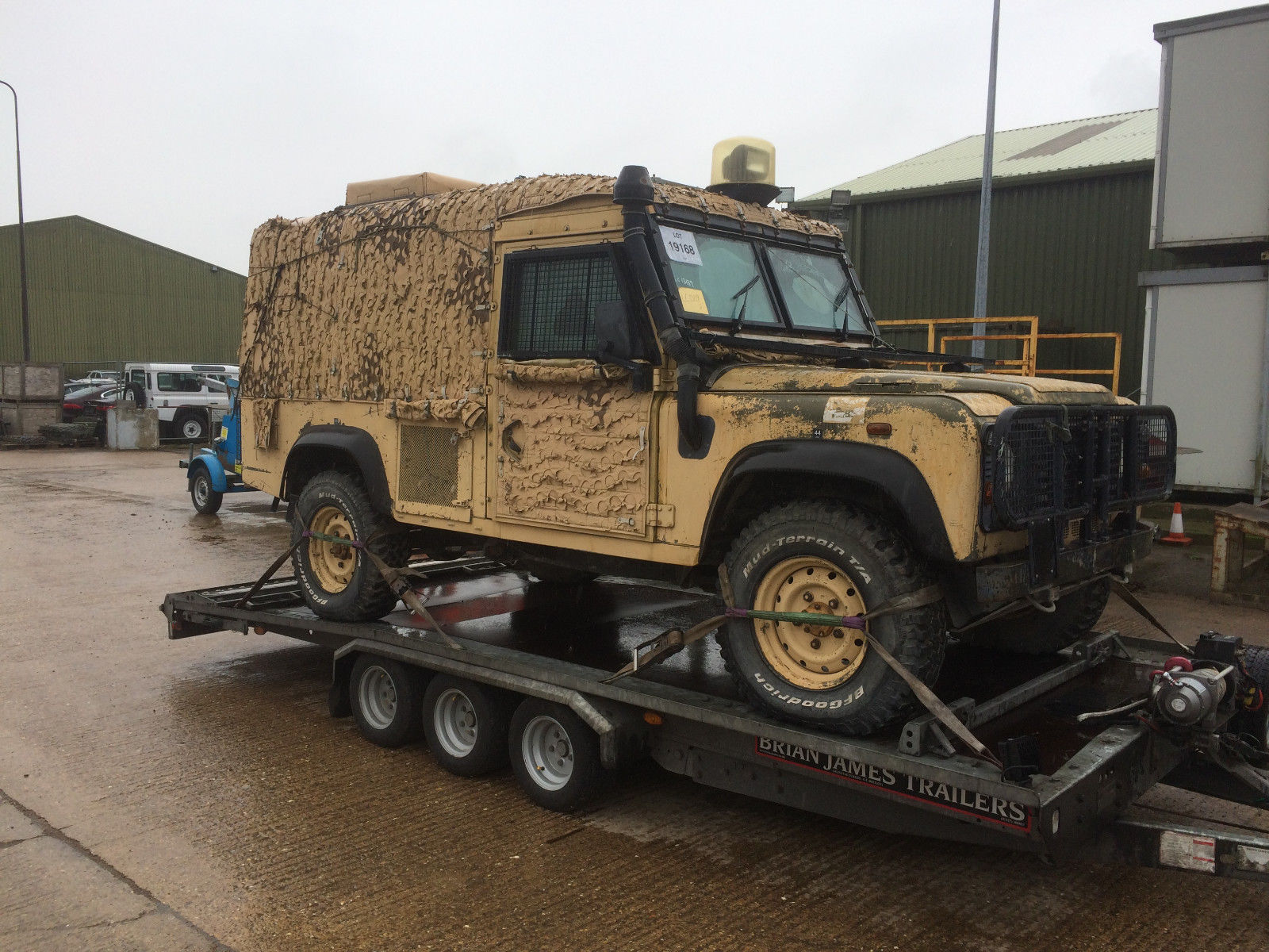Landrover Defender Land Rover Snatch 2a Defender 110 Armoured