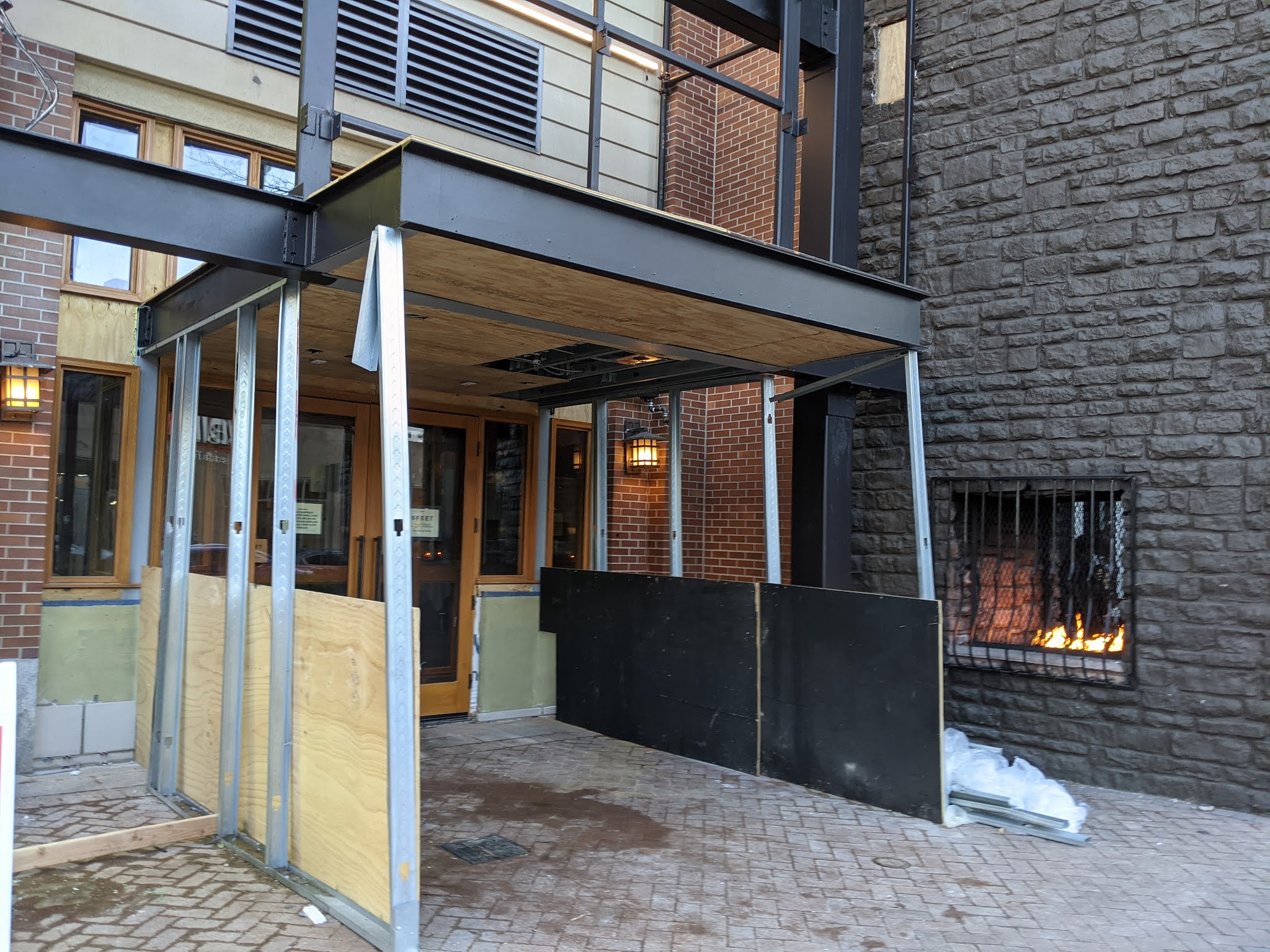 East MoCo Copper Canyon Grill construction update at Downtown Silver