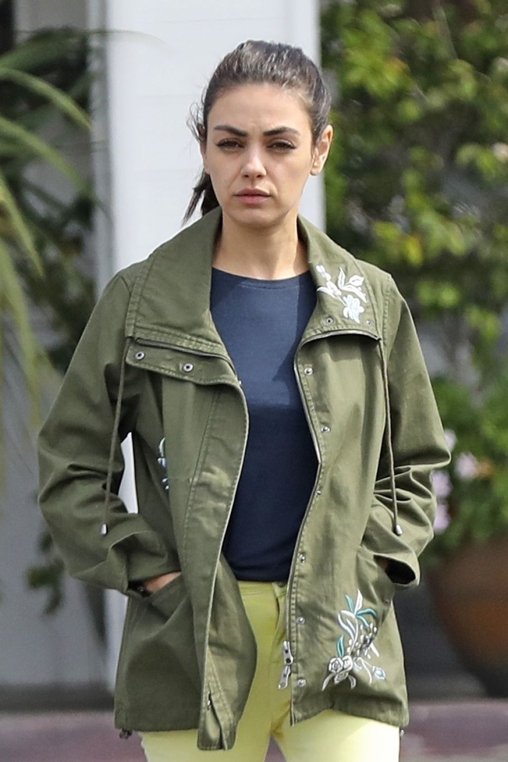 Mila Kunis Street Style Clicks At Out in Los Angeles March 24/2019
