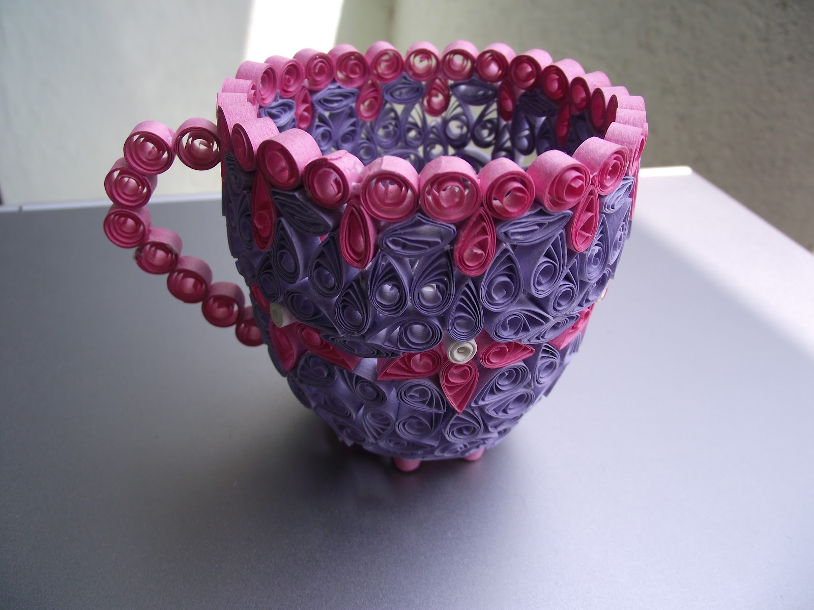 Crispy Crafts Quilled cup!!
