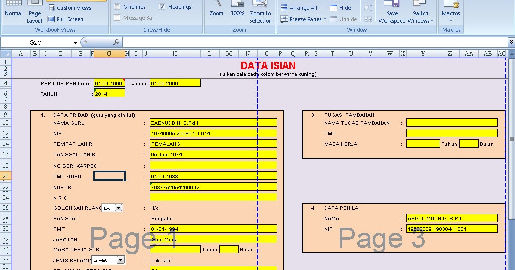 Download Aplikasi Administrasi Desa Excel Gratis 2021