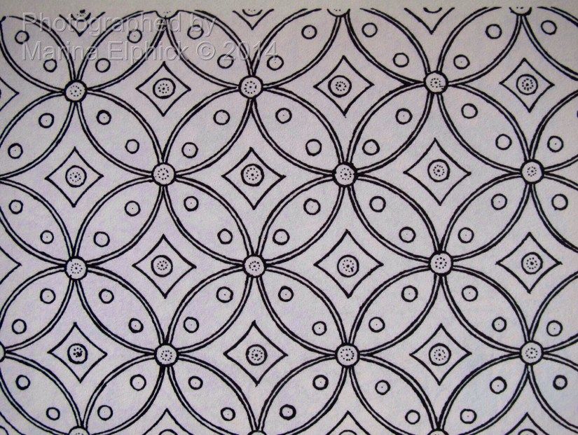 MAT SOM SADONA: CONTOH CORAK BERULANG