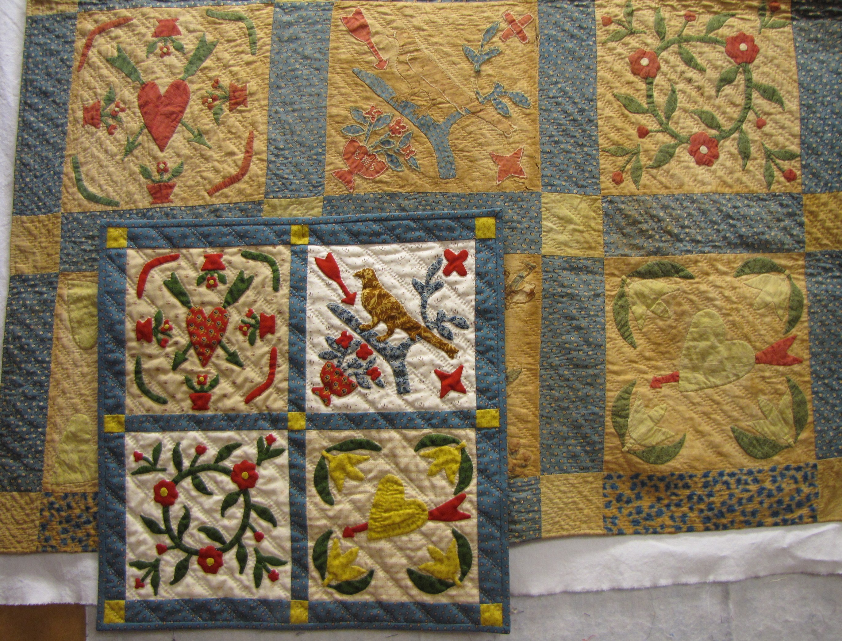 Textile Time Travels Antique Quilts Month of Antique Quilts Day 24