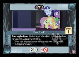 My Little Pony Fear Itself Absolute Discord CCG Card