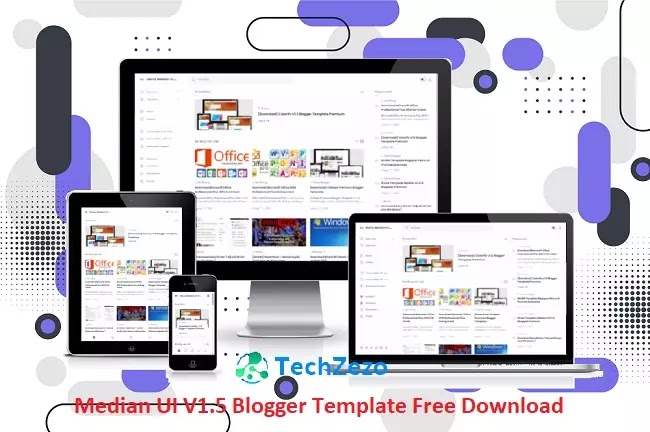 Median UI v1.5 Responsive Blogger Template Free Download