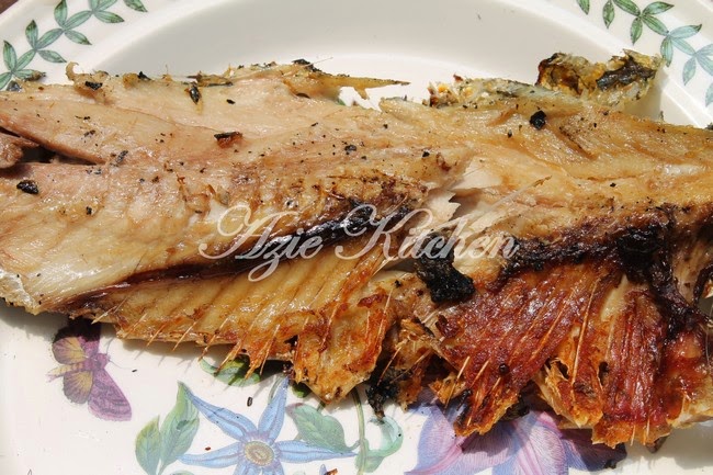 Ikan Terubuk Bakar