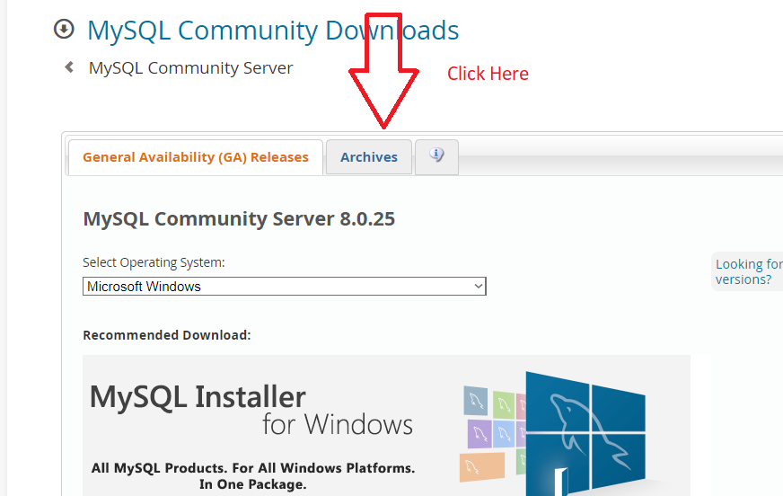 How can we change MariaDB to MySQL in XAMPP  server in Windows 10