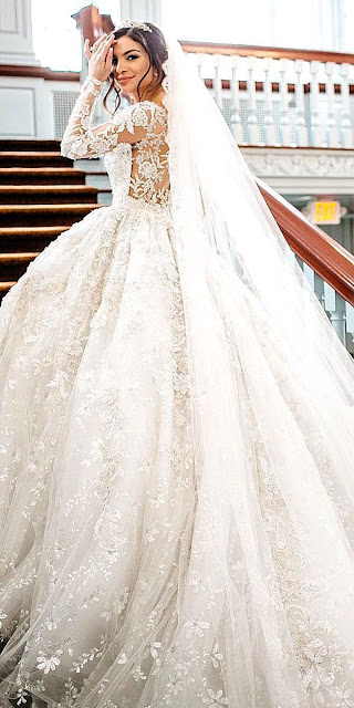 big wedding dress - 1 million dollar wedding dress