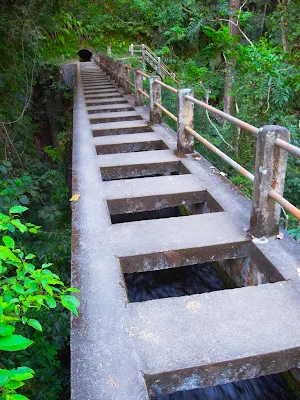 Bridge to Tiu Kelep Waterfall