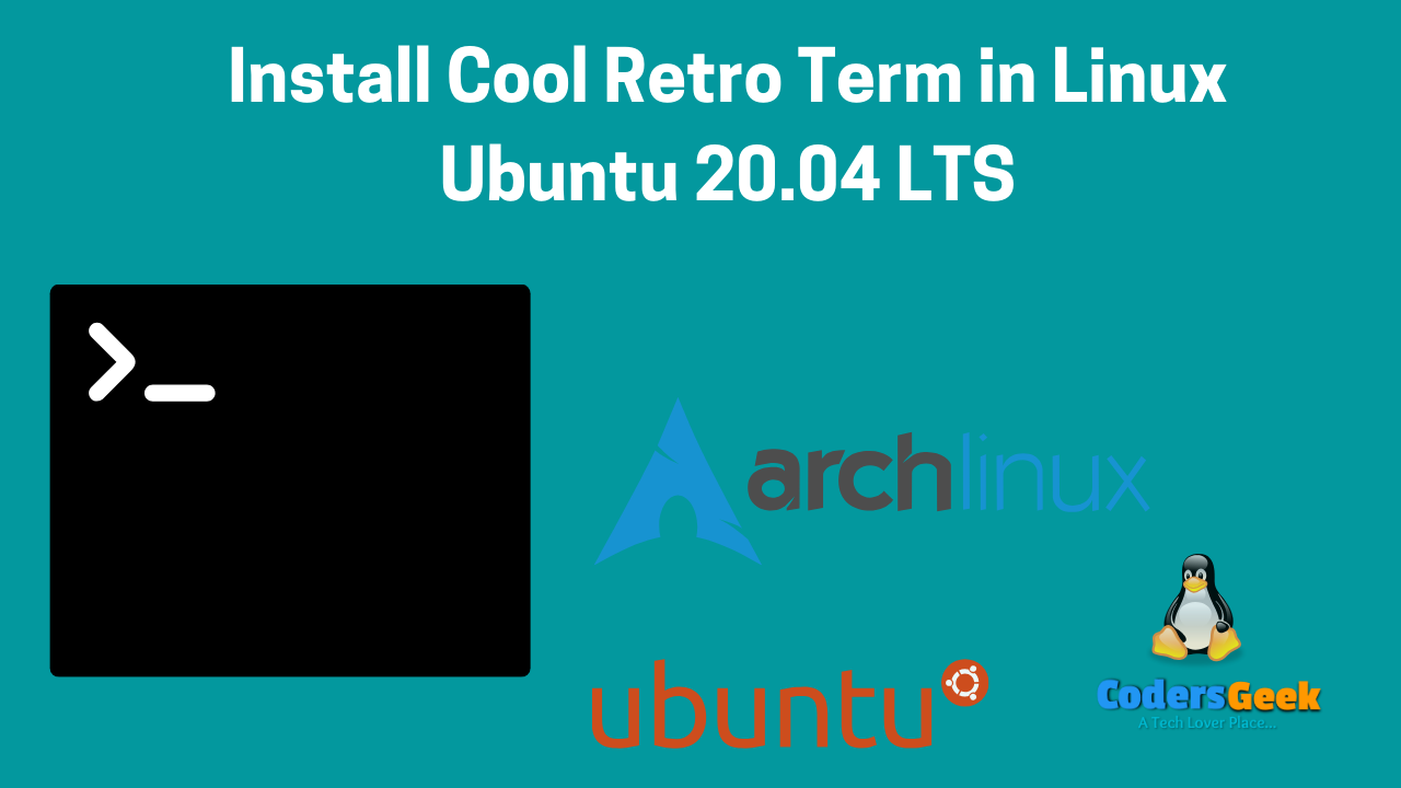 Install Cool retro term on linux