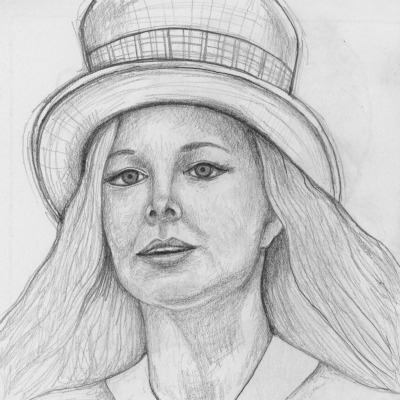 Sunday sketches girls in hats Sunday sketches girls in hats
