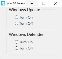 Windows 10 Tweak