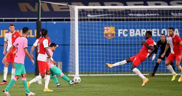 ملخص واهداف مباراة برشلونة وجيرونا 3 1 مباراة ودية