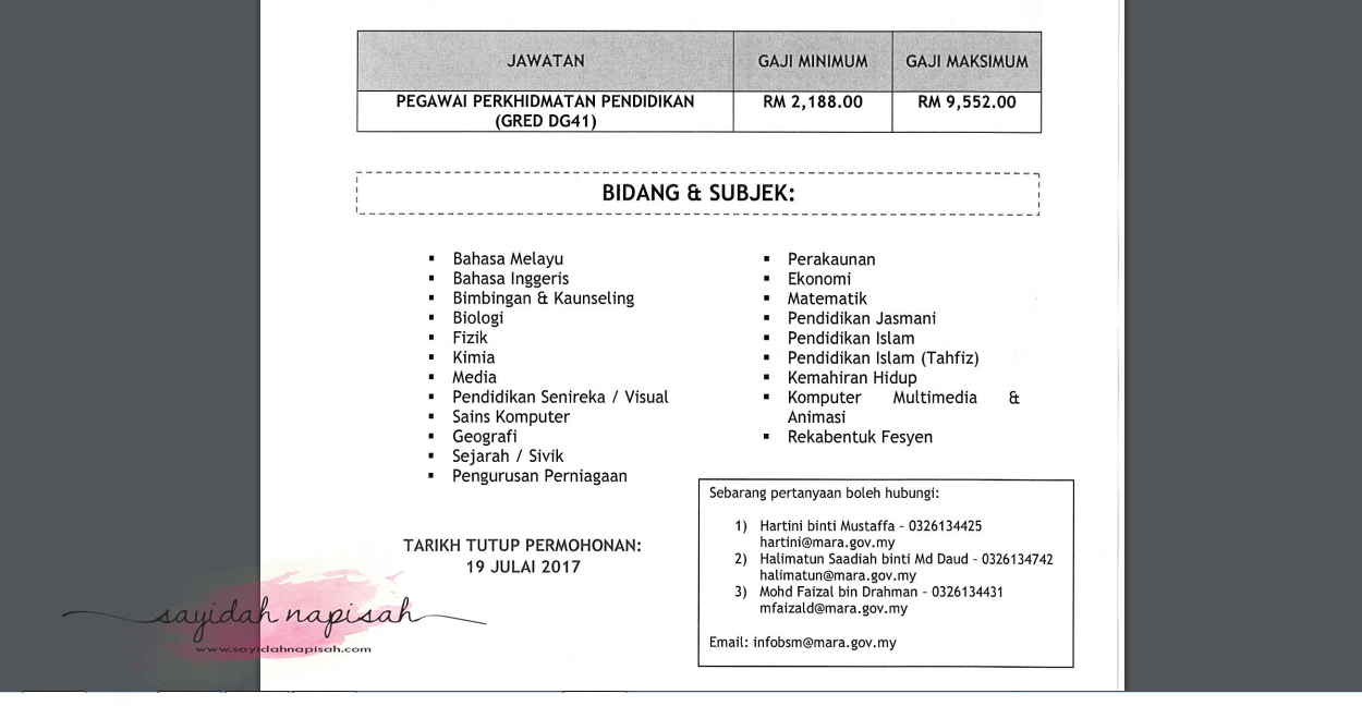 Gaji pegawai pendidikan dg41