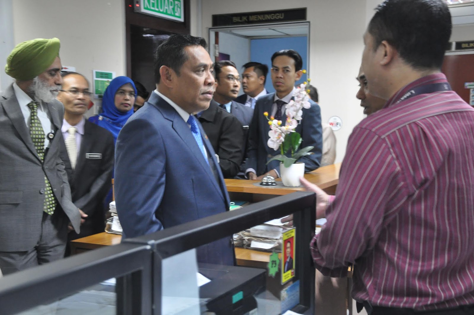 . LAWATAN KSU YANG BARU KE BAHAGIAN PENGURUSAN SUMBER MANUSIA