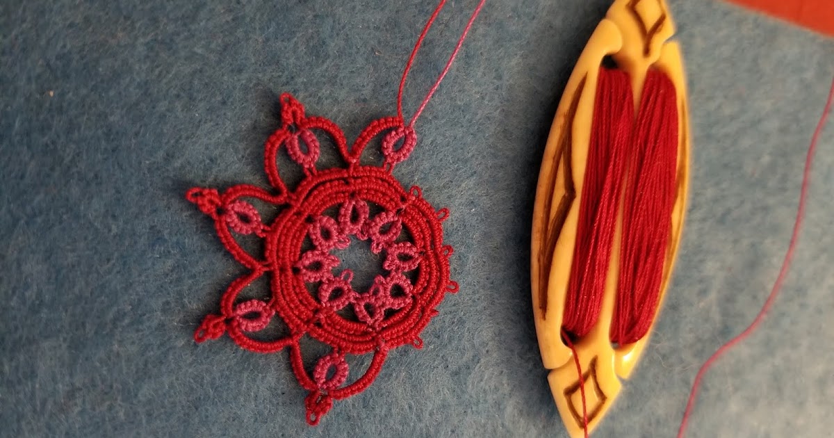 Carollyn's Tatting Blog Renulek 2020 spring doily