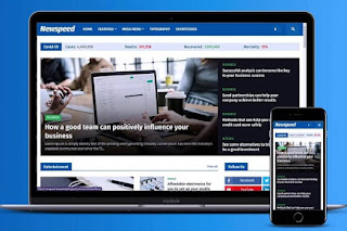Newspeed Premium Blogger Template Download For Free