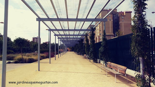 Pérgola del tanque de tormentas