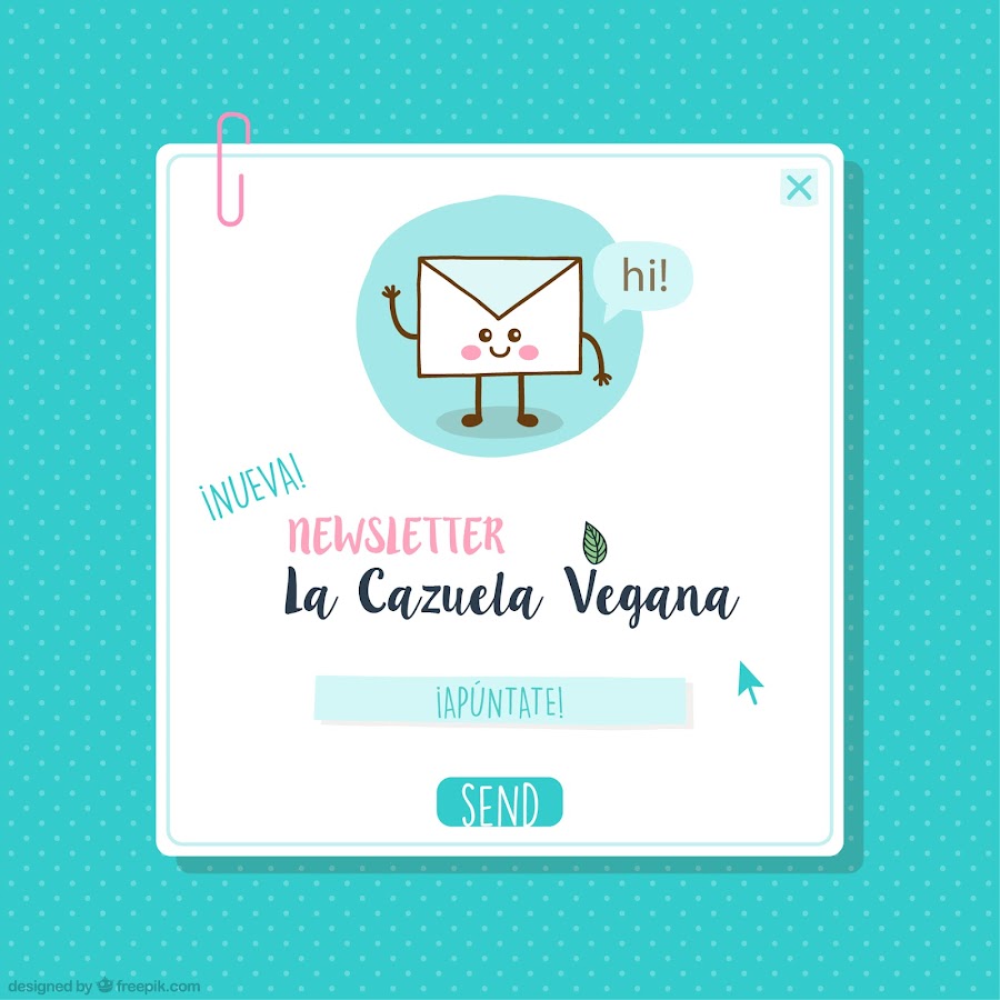 Newsletter La Cazuela Vegana