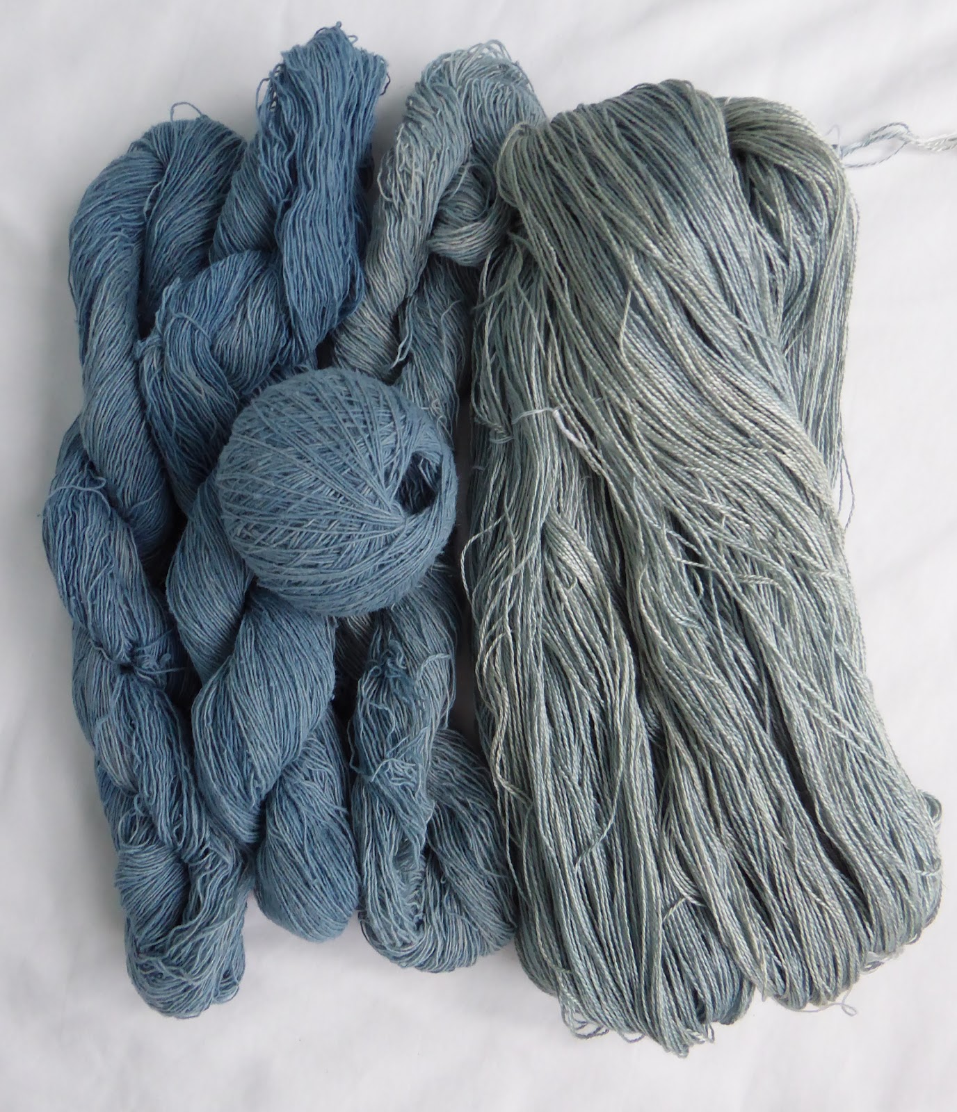 Wool Tribulations of Hand Spinning and Herbal Dyeing Japanese Indigo