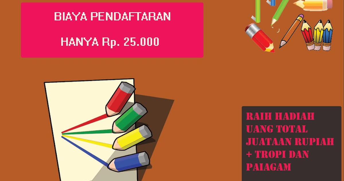 Contoh Brosur Menggunakan