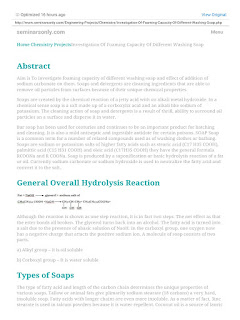   foaming capacity of soaps, chemistry project on soaps and detergents for class 12, foaming capacity definition, foaming capacity of detergents, foaming capacity of soaps definition, foaming capacity of soaps viva, effect of sodium carbonate on foaming capacity of a soap, to investigate the foaming capacity of soap, project report on preparation of soaps and detergents
