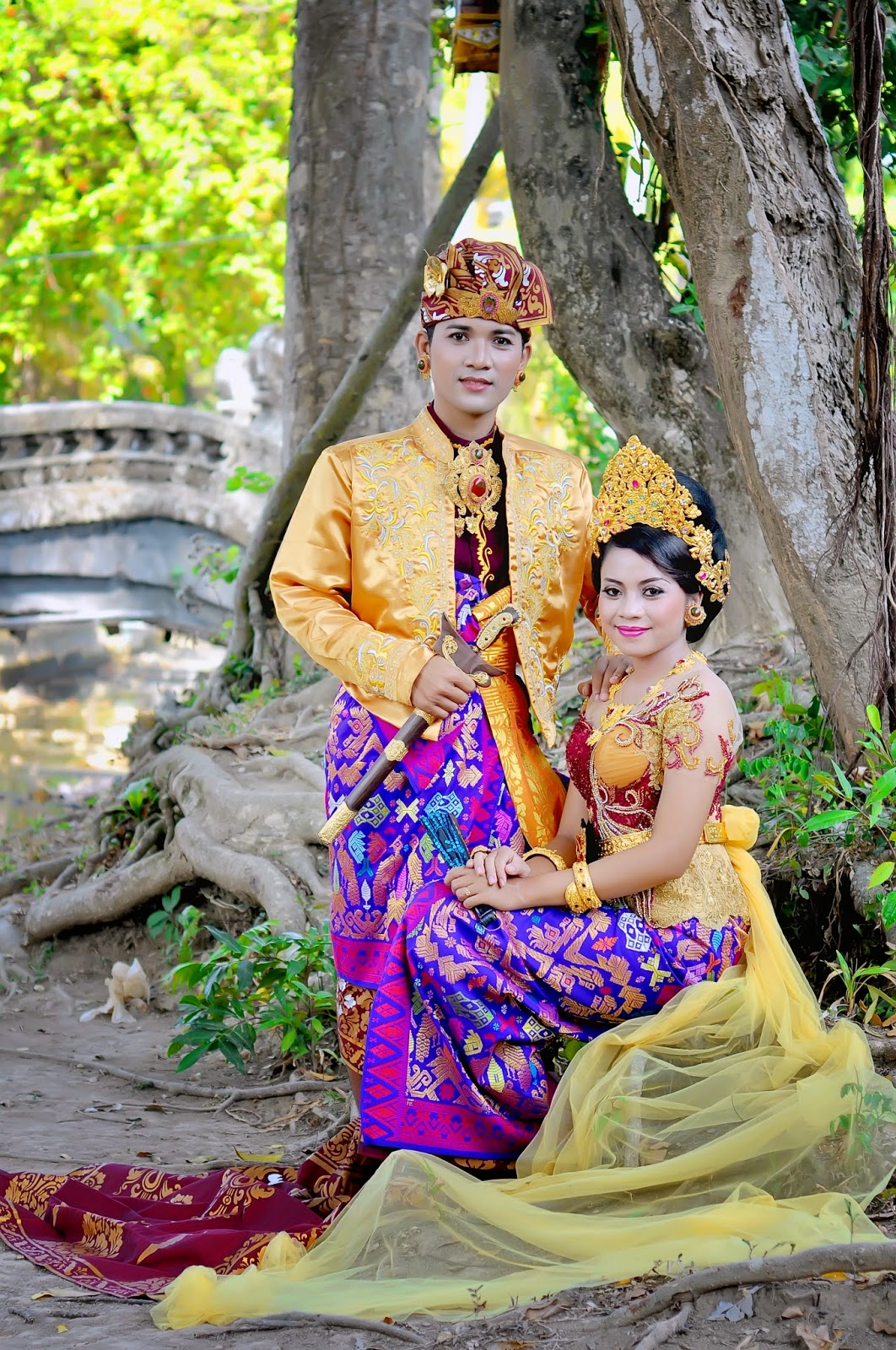 Paket Prewedding Pakian Adat Modifikasi di Bali