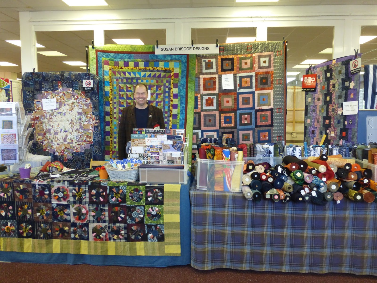 sashiko and other stitching The Spring Quilt Festival at Edinburgh next weekend