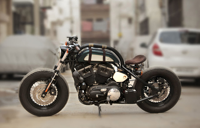 Harley Davidson Sportster 883 By Tj-Moto