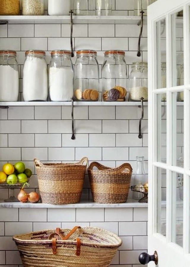 [Get the look] Ideas para decorar una pequeña despensa | Decoración