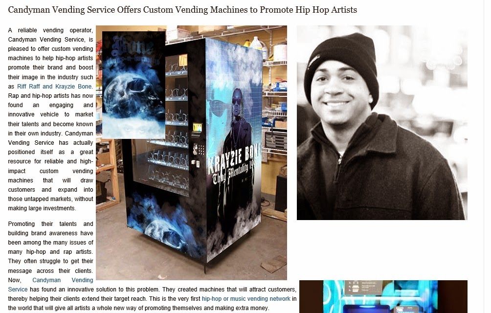 Candyman Vending Service Houston 2014 2014