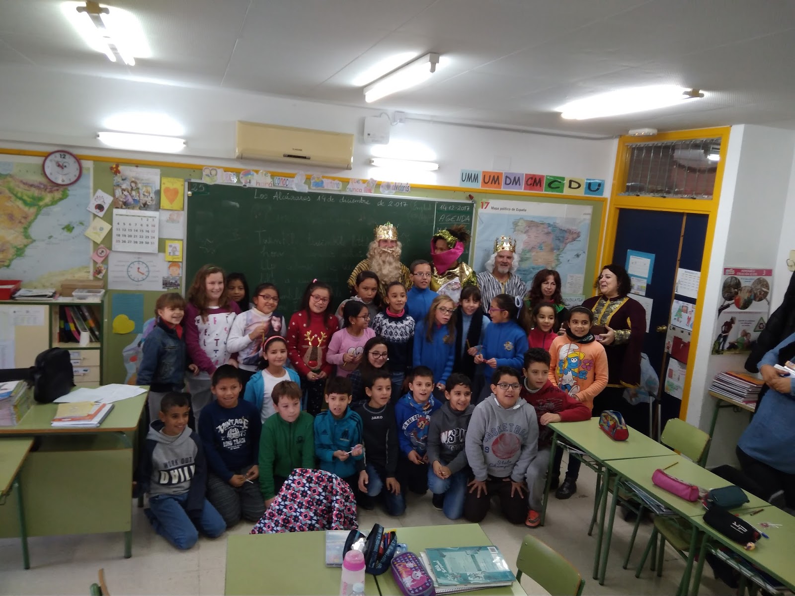 Abanico de culturas Visita de los pajes