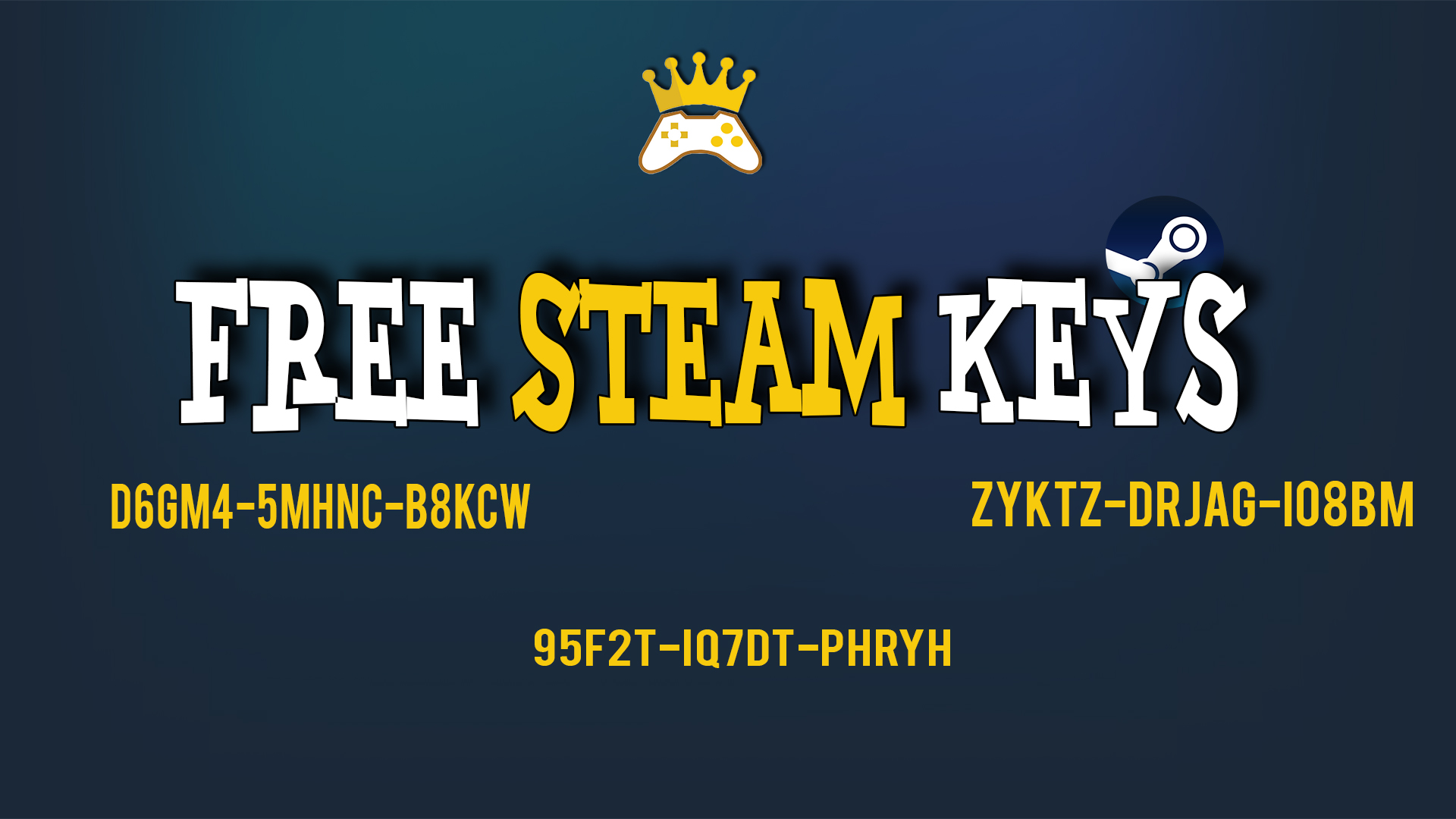Get Product Codes Free Steam Keys