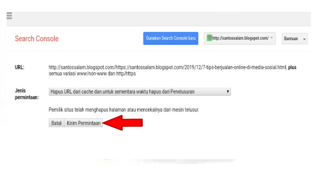 Cara Menghapus Postingan Blog Dengan Baik Dan Benar Santos Blog