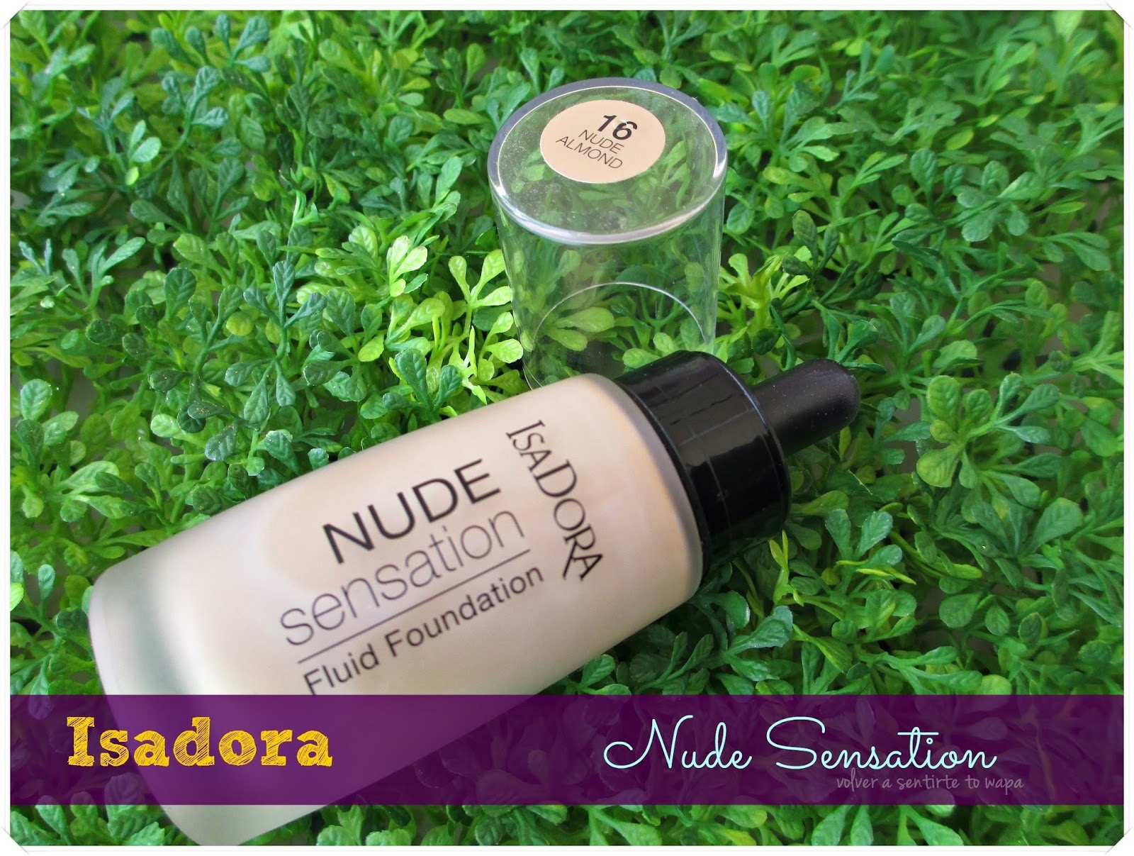 Nude Sensation Fluid Fiundation de Isadora - 16 Nude Almond