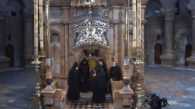 Άγιο Φως: Live η τελετή αφής στα Ιεροσόλυμα