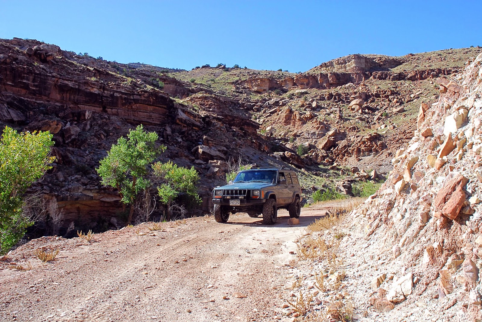 Carl's Jeeping Trips Dry Mesa Jeep Road