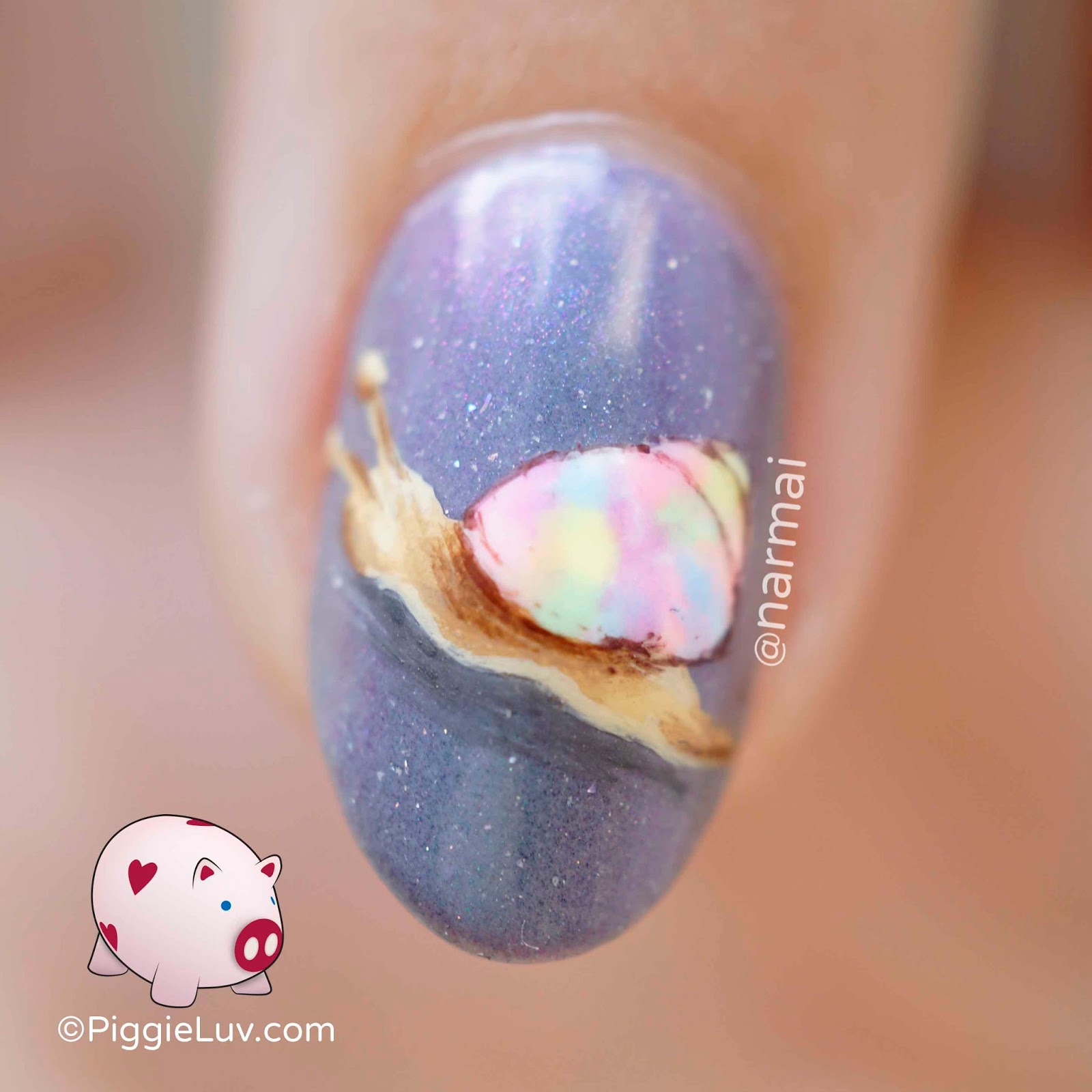 PiggieLuv Snails on my nails