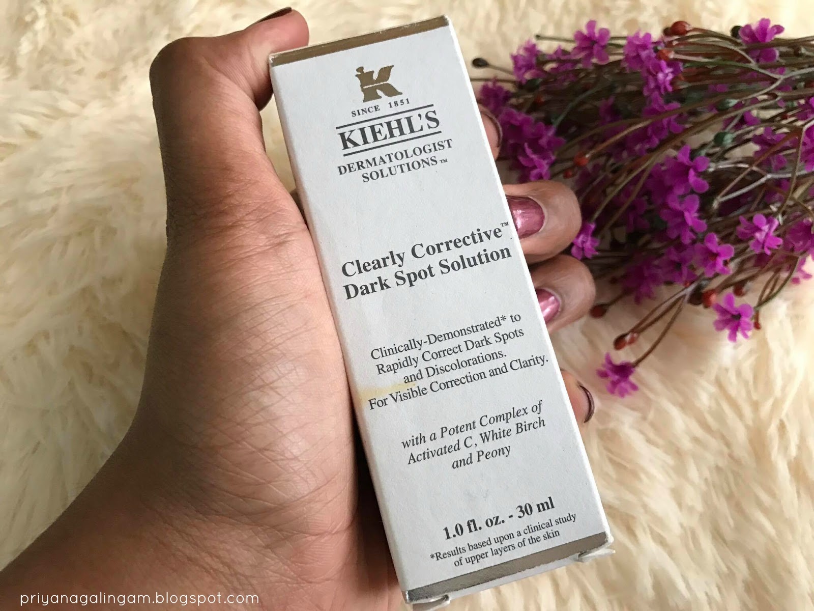 Kiehls' Lip Balm & Dark Spot Corrector Serum Review Malaysia Edition