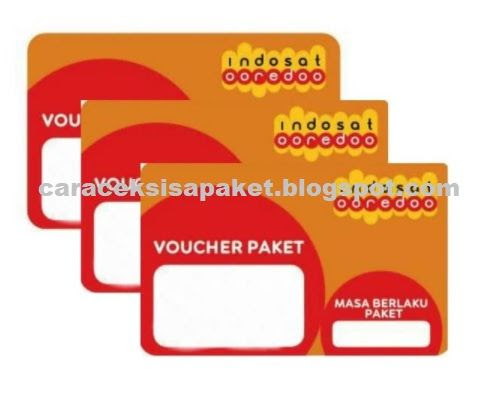Cara cek voucher kuota indosat