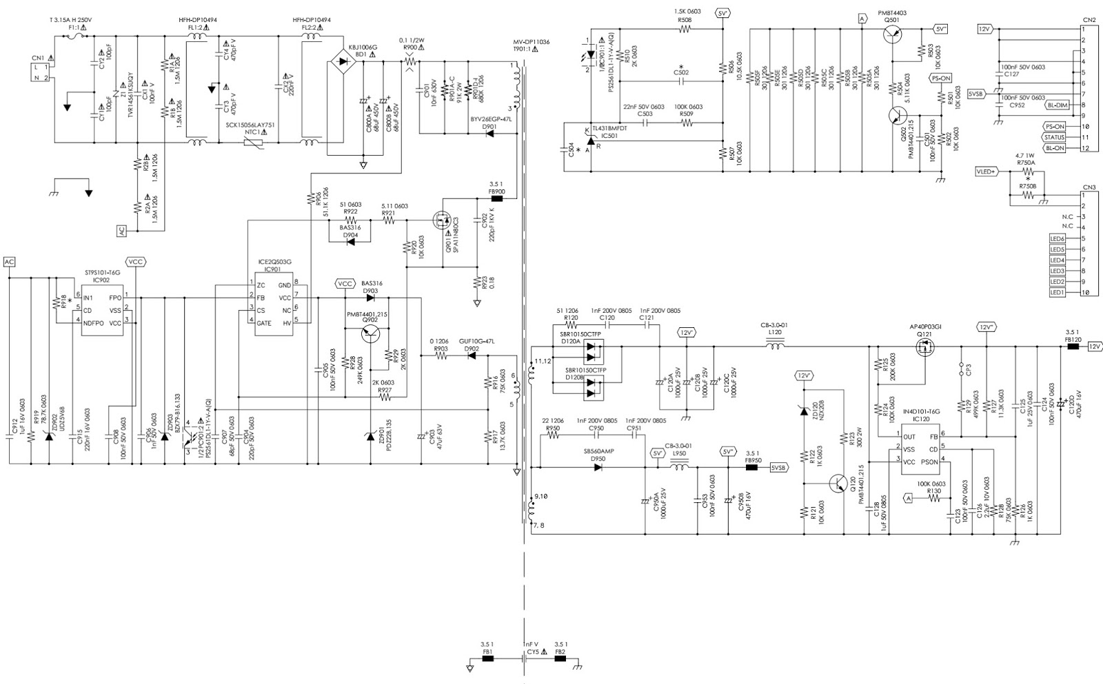 блоки питания дельта схемы