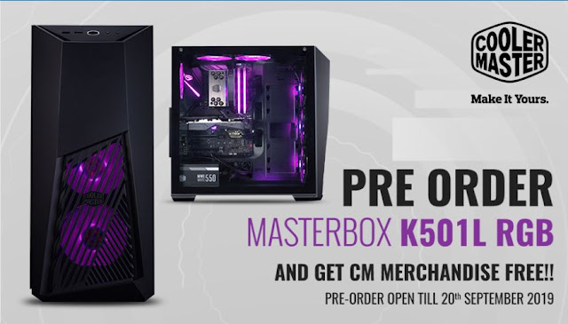Pre Order Masterbox K501l Rgb And Get Cm Merchandise Free