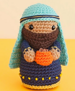 PATRON GRATIS REY GASPAR AMIGURUMI